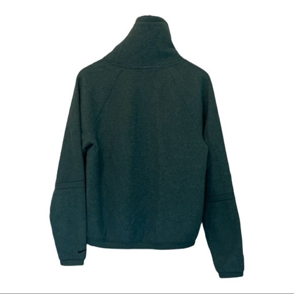 NIKE Therma Fleece Cowl Neck Sweatshirt Teal - Picture 3 of 12